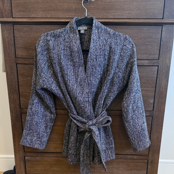 J. Crew Jackets & Blazers - J. Crew Point Sur Gray Belted Jacket